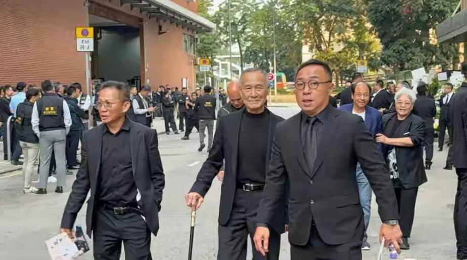 向华强大哥向华炎葬礼，向太和向佐出席，神仙锦等多名江湖人现身