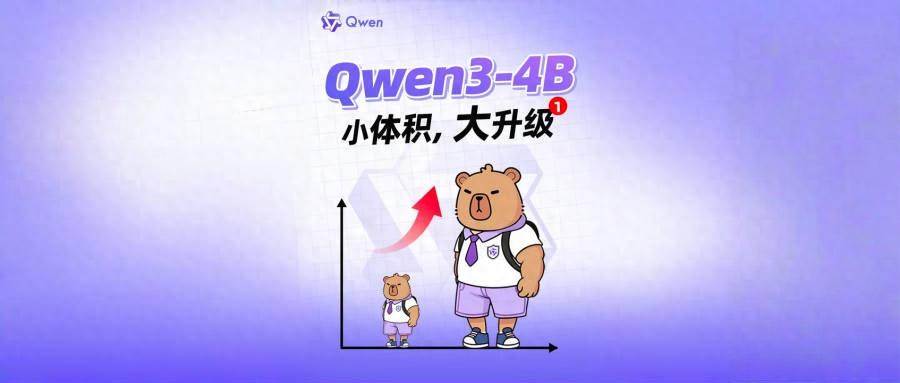 阿里開源兩款4B小模型：手機電腦都能用，比GPT-4.1-nano還強