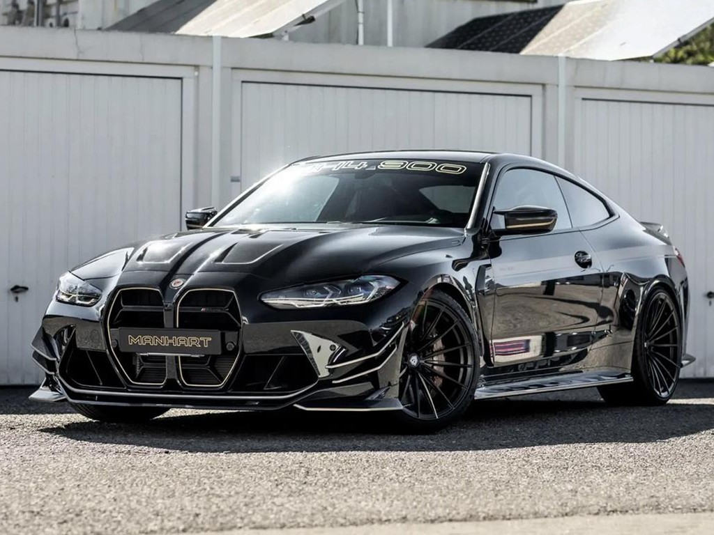 新一代宝马M4渲染图发布!大双肾被取消,外形竟长得像野马?