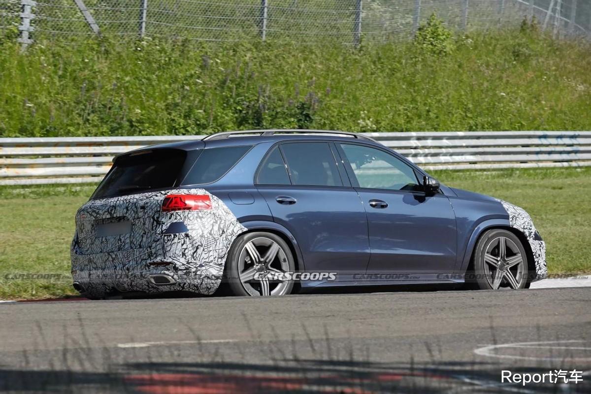 新款奔驰GLE谍照曝光:外观内饰全面升级,动力选择更丰富