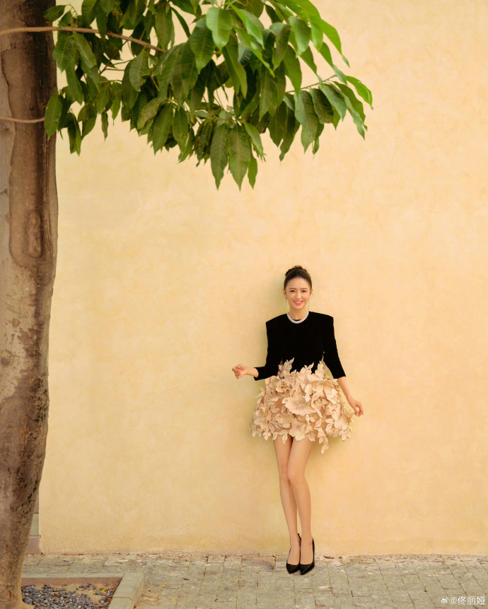 佟丽娅新造型太美了