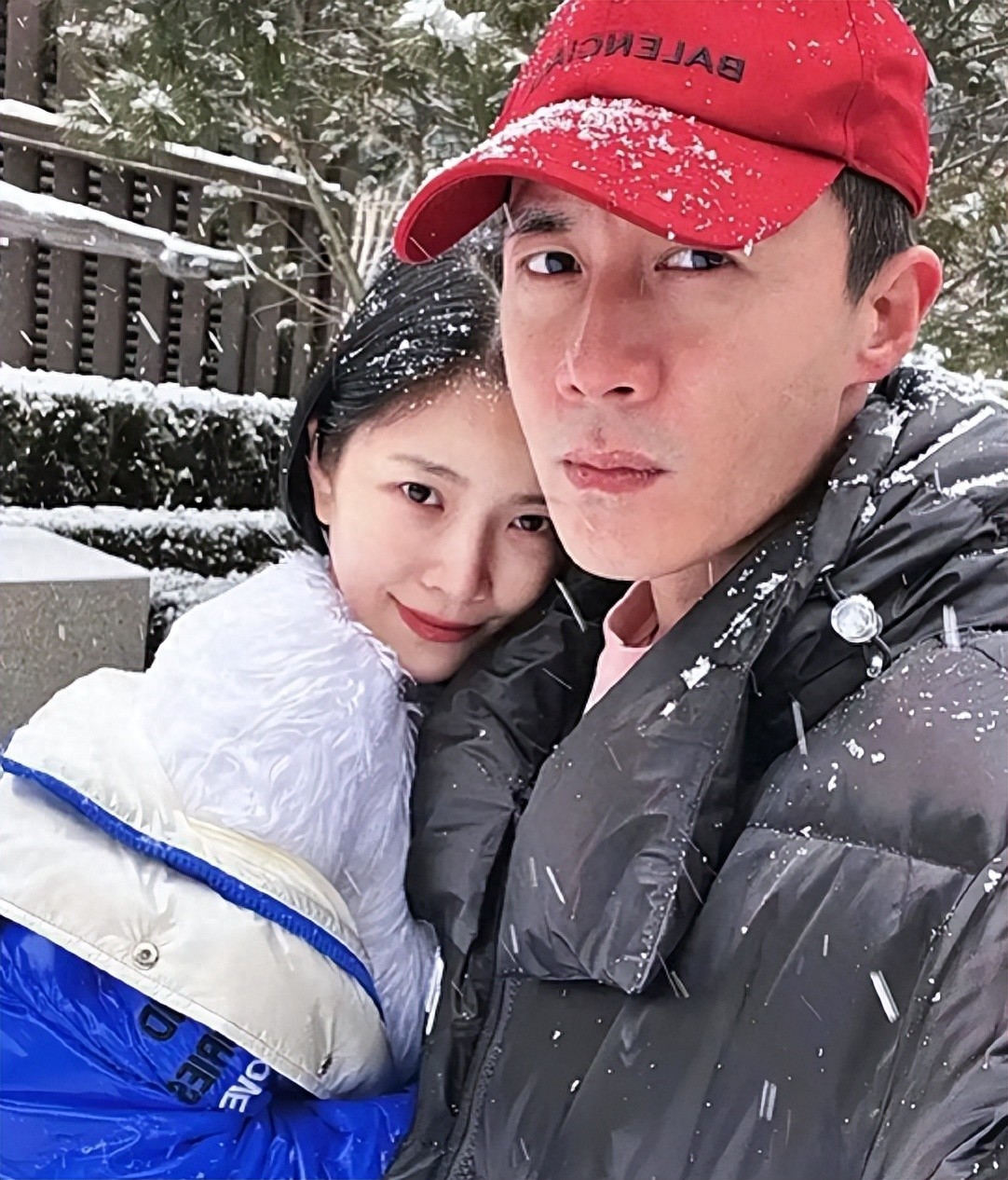 王灿新年增肥成功“孕相”十足！杜淳亲吻脸颊好幸福，丰满又少女