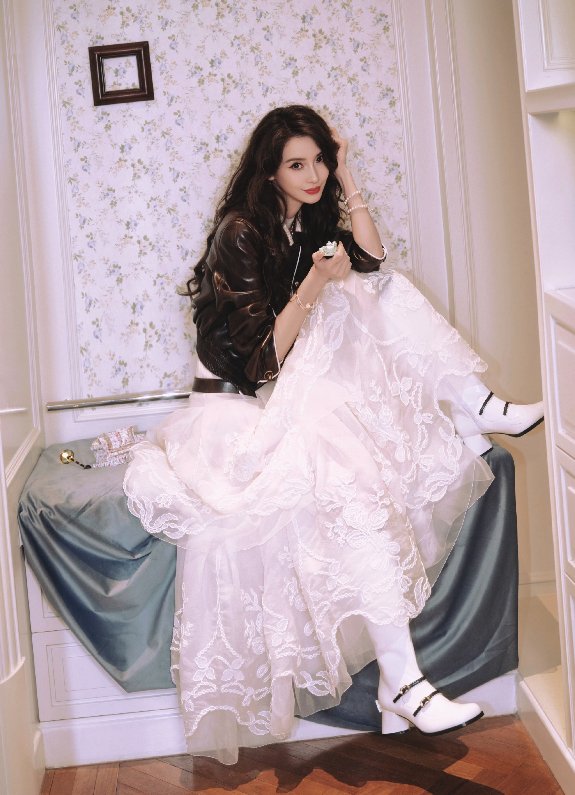 杨颖的颜值一直在线