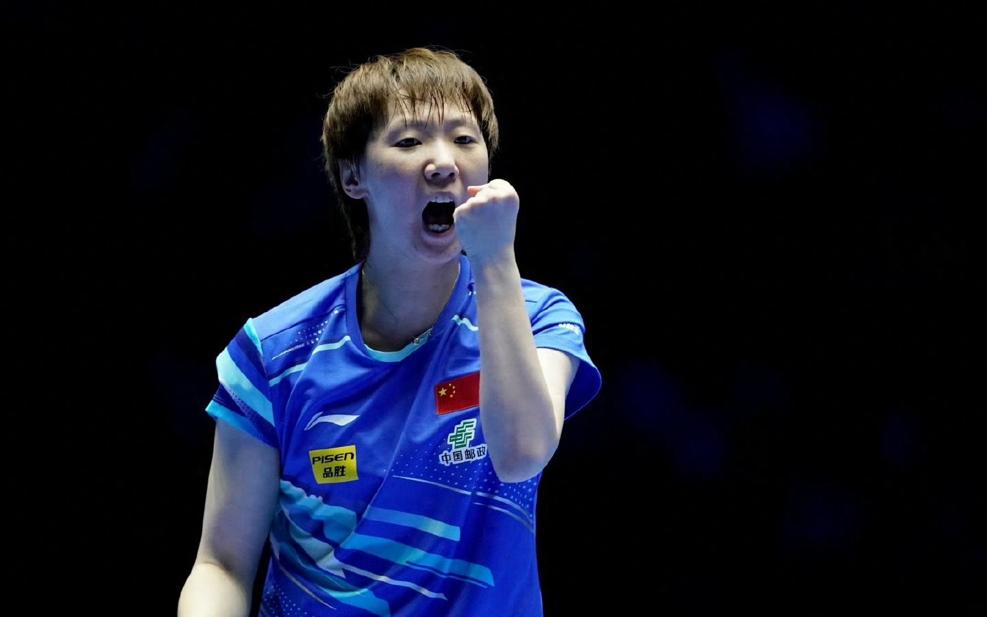 10月13日亚锦赛:王曼昱首秀3-0横扫泰国一姐，孙颖莎再次担任一单