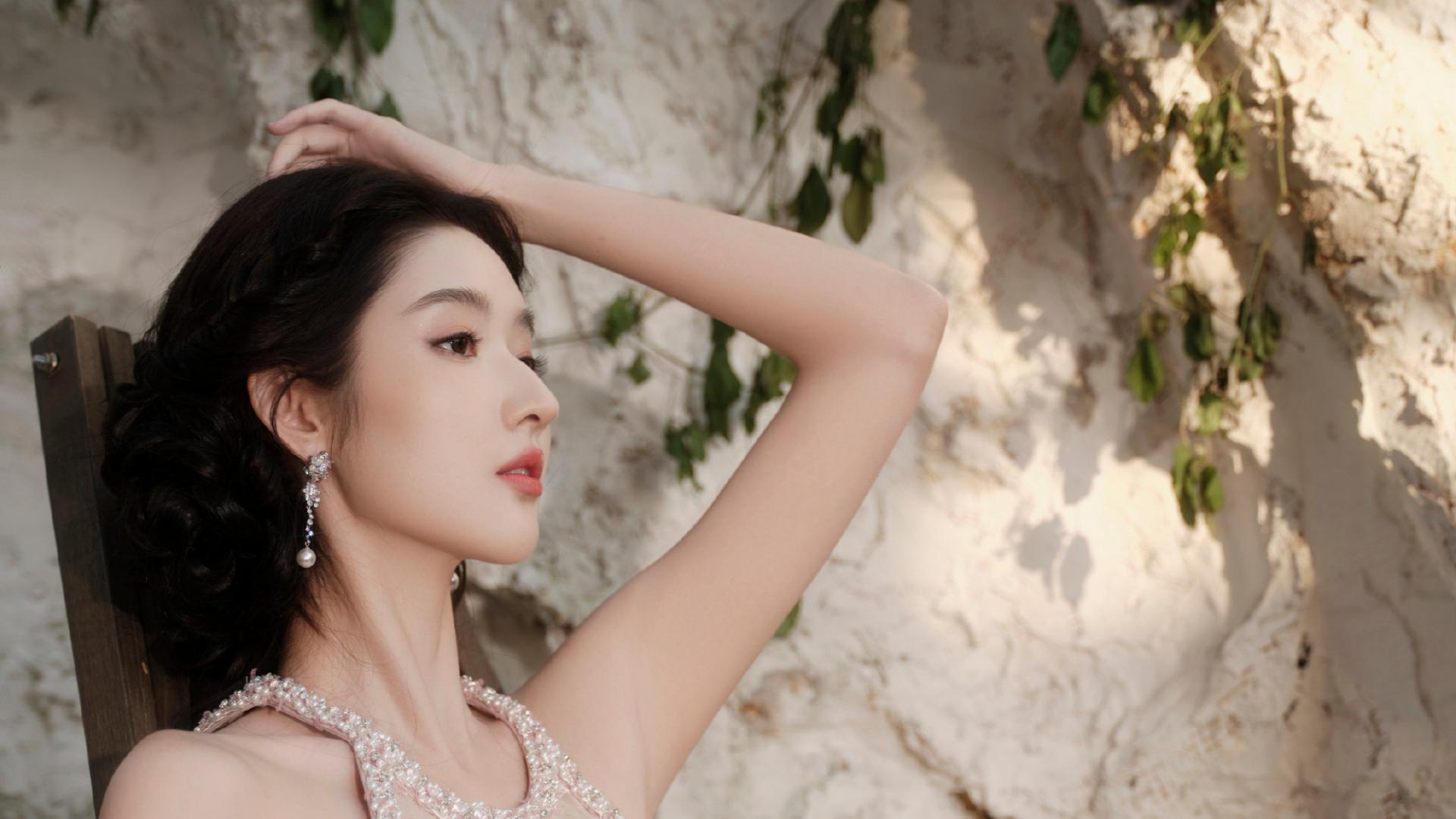 女明星，王玉雯 好明媚啊