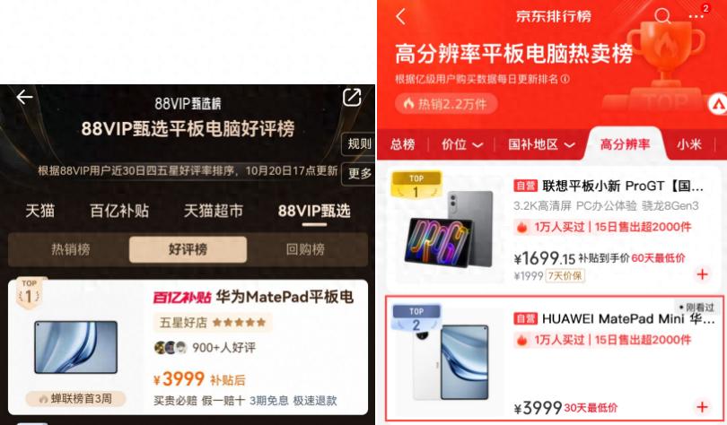 華為MatePad Mini 典藏版正式開售：“迷你身板” 蘊藏全場景強勁實力