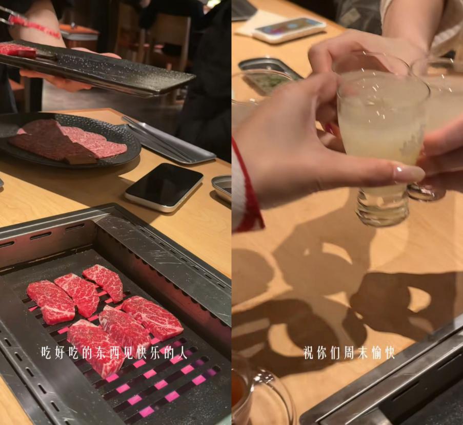 汪小菲独自带玥儿箖箖吃大餐!马筱梅孕晚期健身,晚上约饭吃烤肉