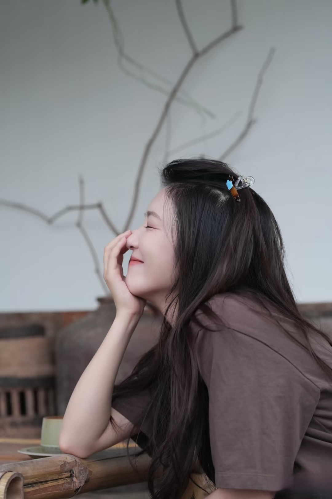 李云霄分享最新美照并配文,双节快乐