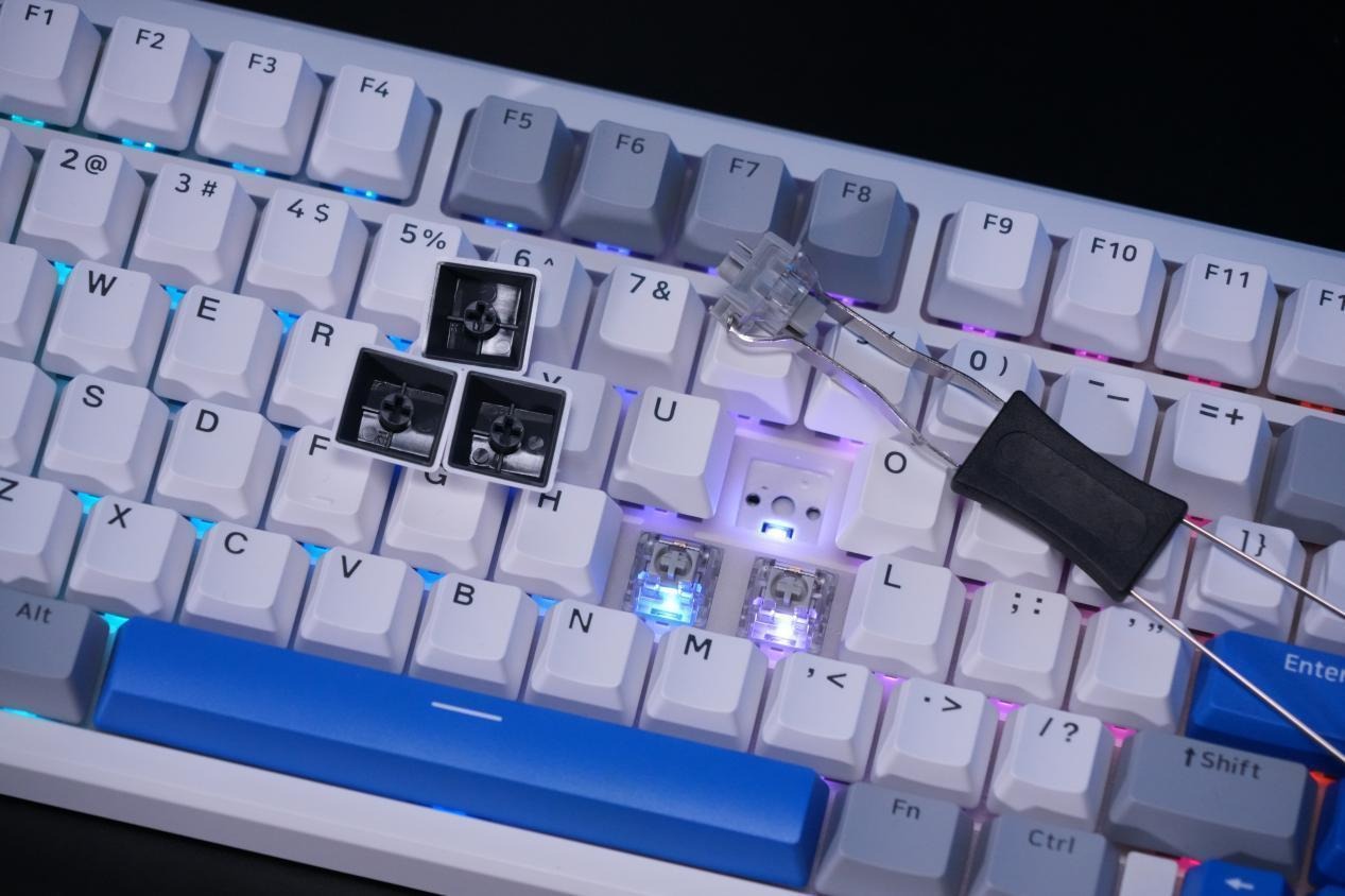 雷柏V700DIY-75評測：為桌面C位而生，顏值與實力兼備的客制化利器