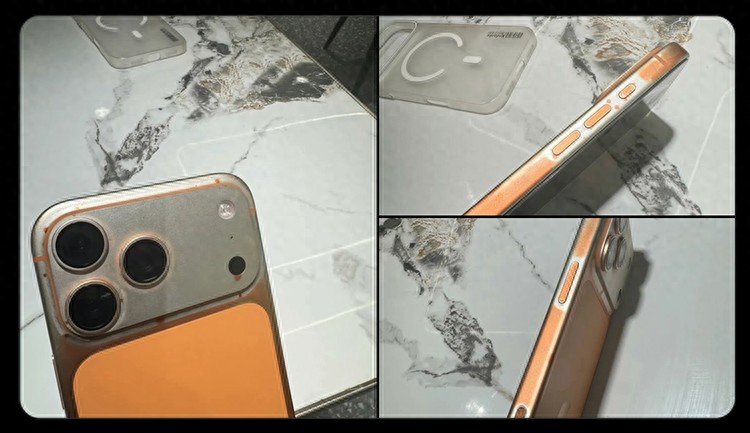 iPhone 17 Pro Max再現褪色案例，連橙色涂層都沒了，像銹了一樣