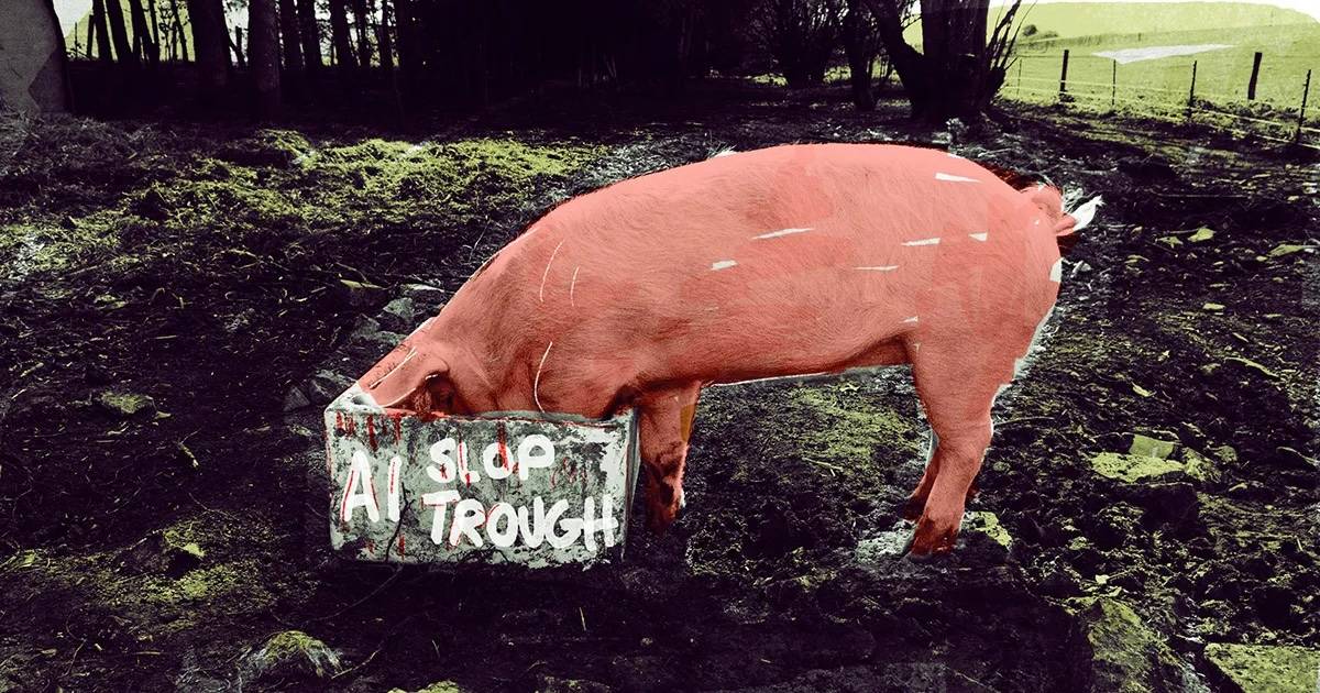 2025年度詞「Slop」：如果屏幕里裝的是泔水，那我們算什么？