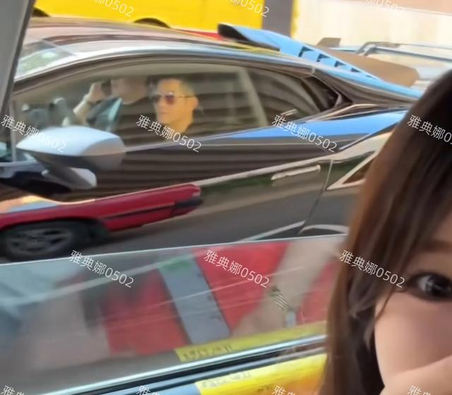 香港遇到开兰博基尼的郭富城!60岁的年纪仍是追风少年,太拉风了!