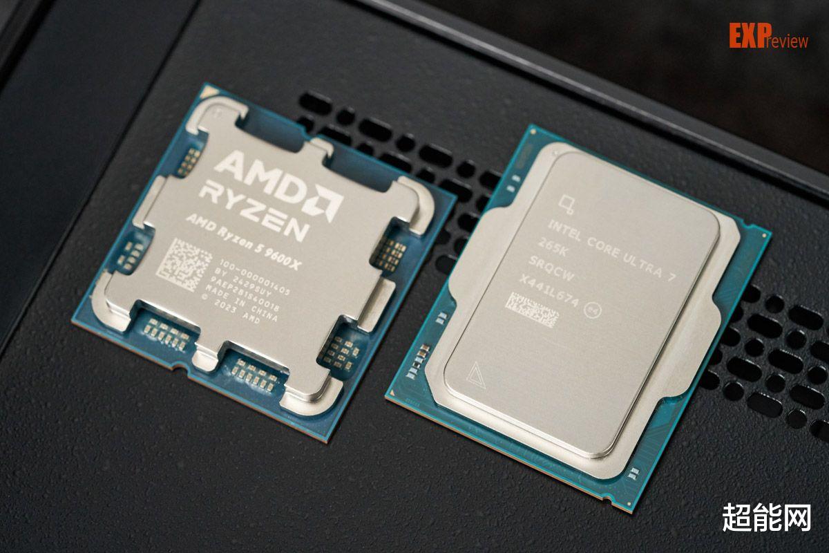 锐龙5 9600X挑战酷睿Ultra 7 265K: 谁才是高性价比游戏处理器