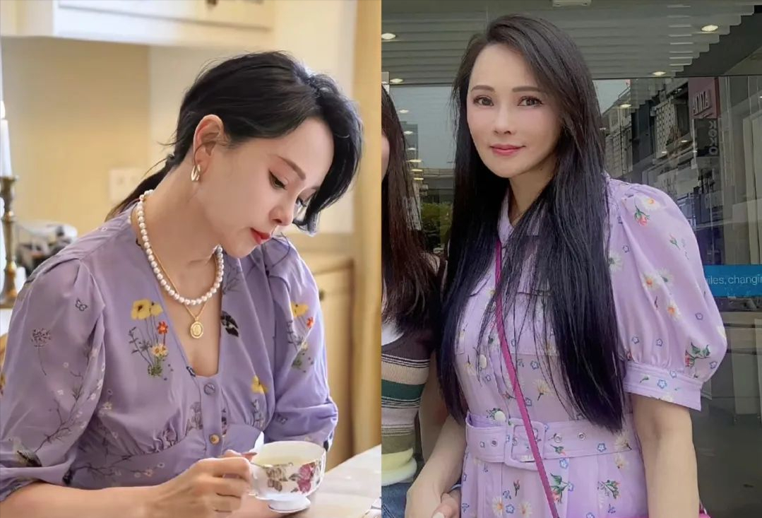 看了伊能静的最新状态，我悟了：穿搭简约时尚，会保养，果然年轻