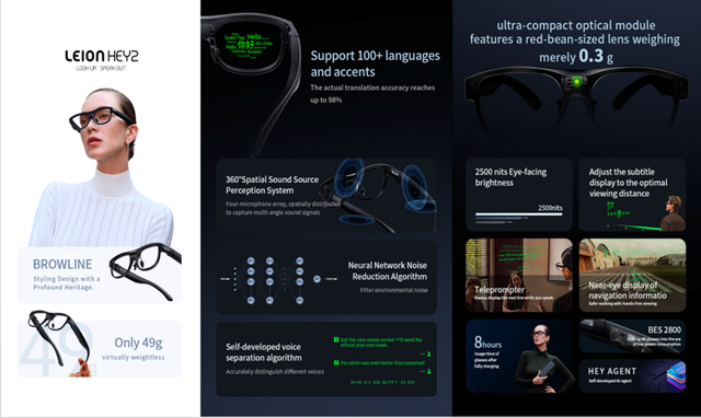 能「听」见更能「听」懂万国语,Leion Hey2 什么水平?