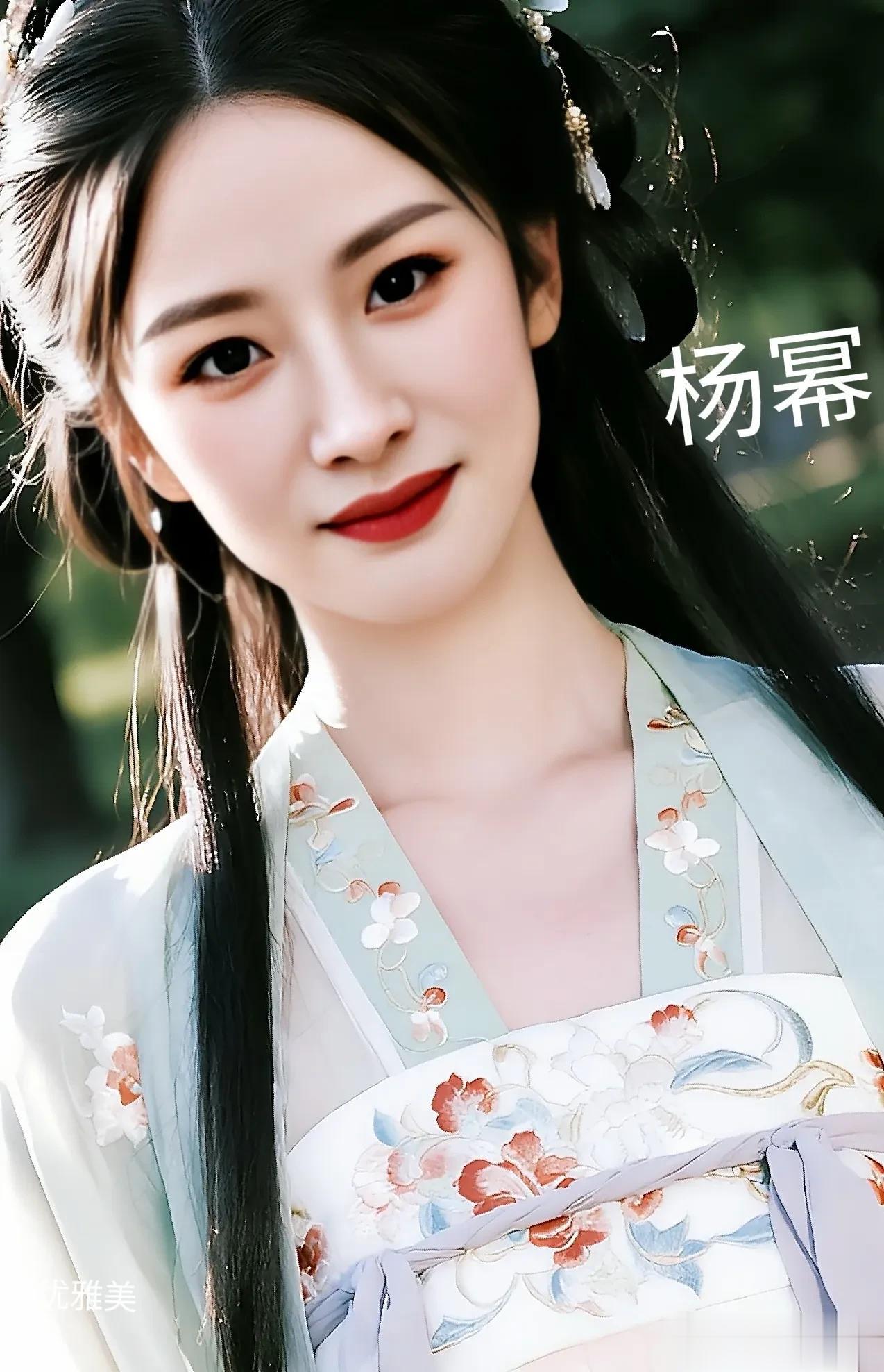 杨幂古装造型惊艳绝伦气质优雅让人眼前一亮