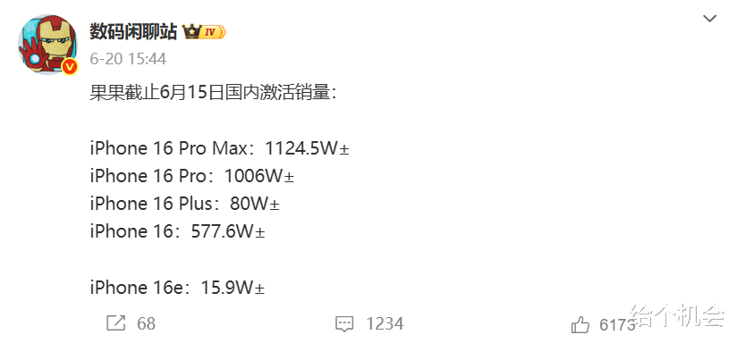 即将“绝版”的一款苹果手机，从6999降至5499，目前入手能捡漏