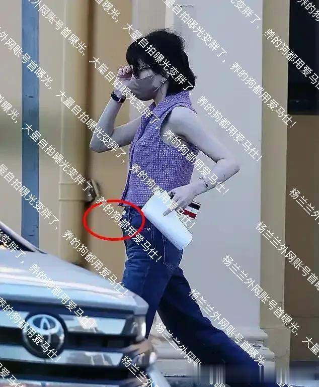 杨兰兰外网账号首曝光，大量自拍曝光变胖了，养的狗都用爱马仕！