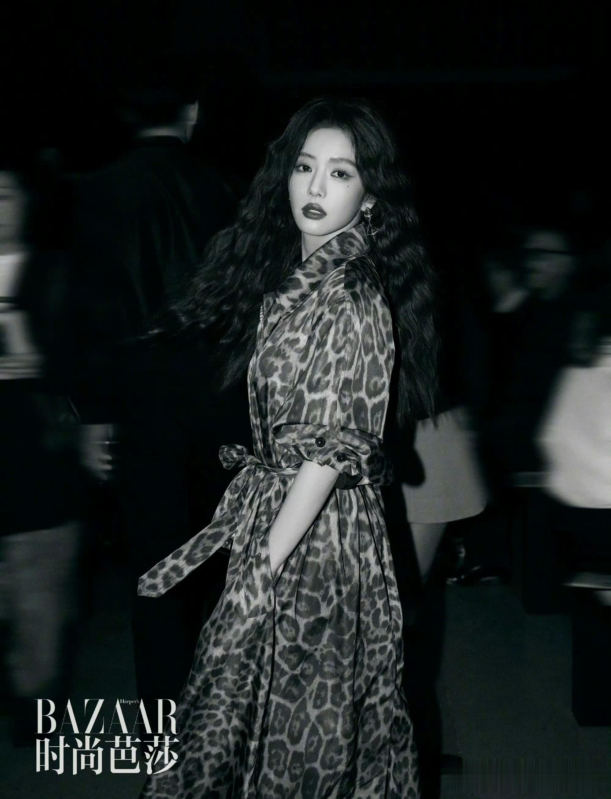 蔡文静豹纹大衣亮相Stella McCartney 2026春夏秀