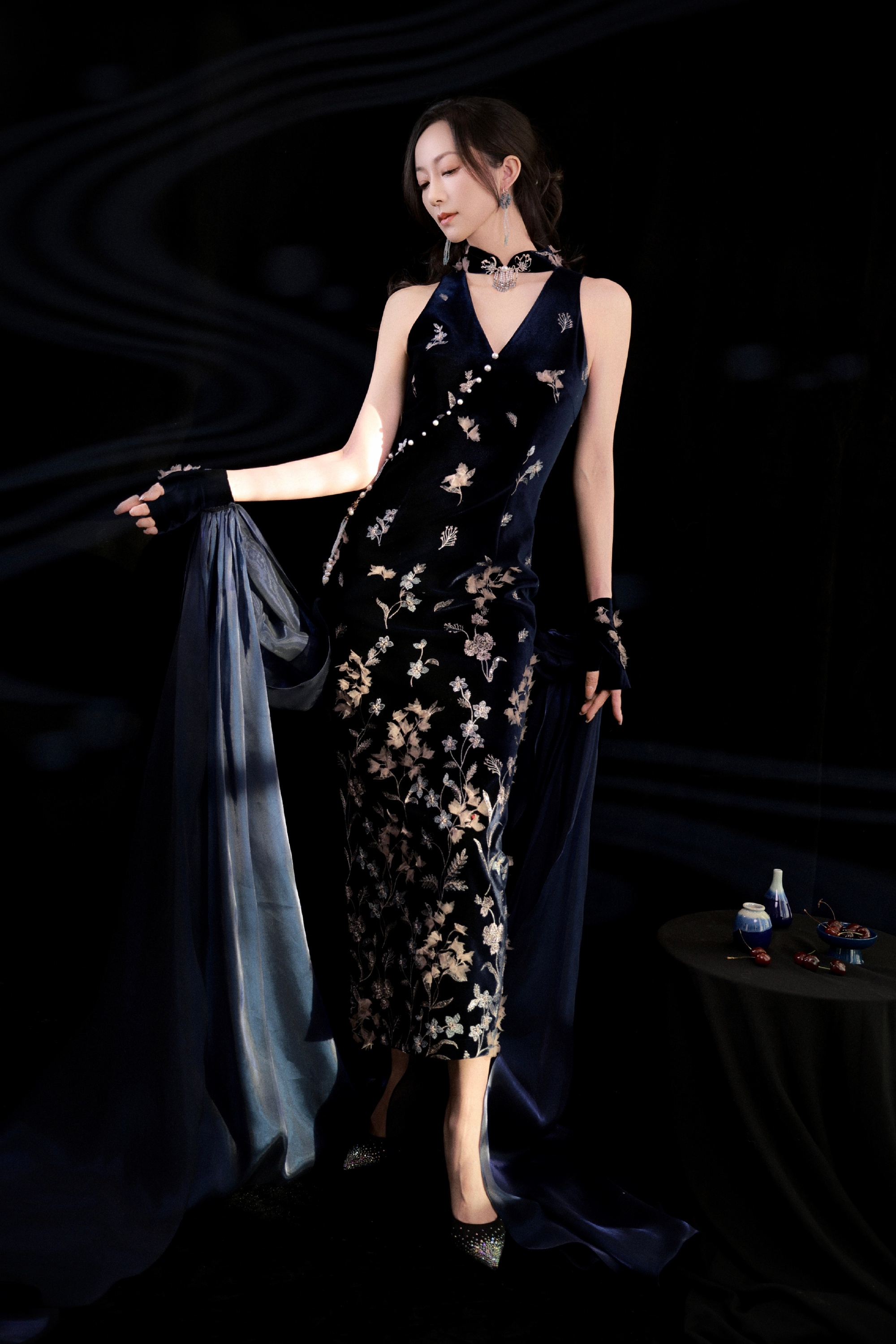 女明星,韩雪,旗袍写真