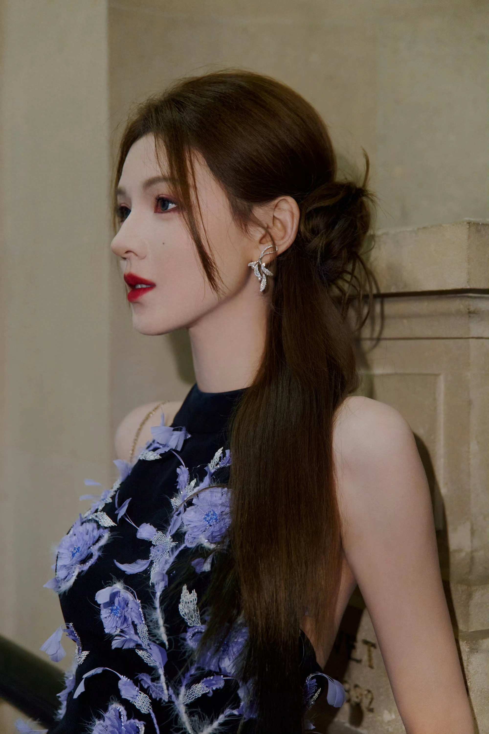 张予曦新中式旗袍