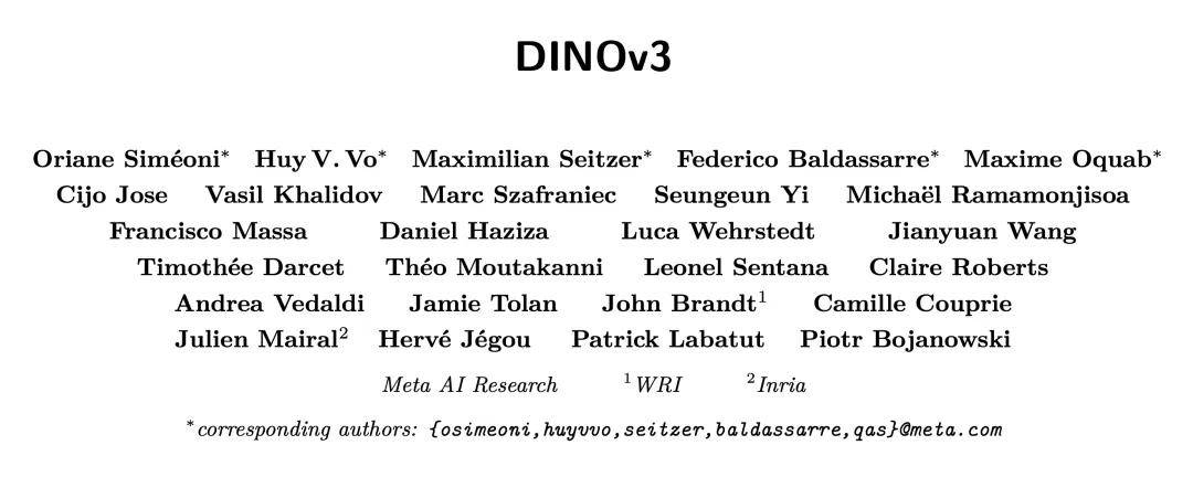 Meta視覺基座DINOv3王者歸來:自監督首次全面超越弱監督,商用開源