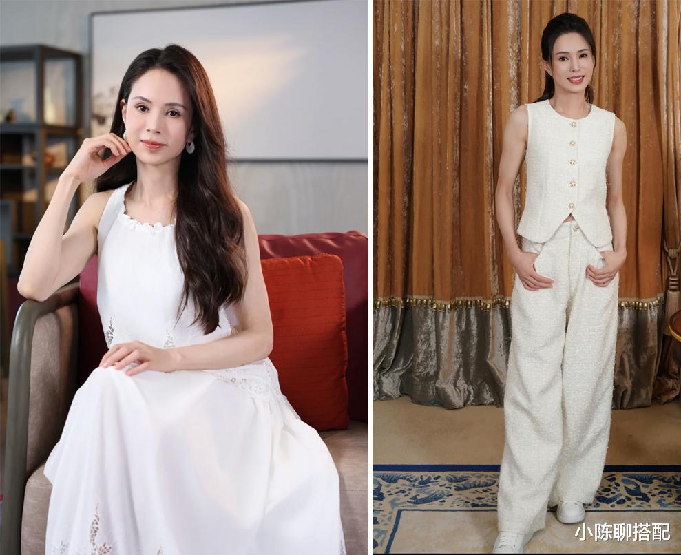 59岁李若彤怎么一点不显老？一袭旗袍显婀娜身段，优雅气质藏不住