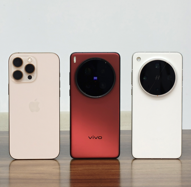 iOS26亮点多多,超大杯旗舰怎么选?OPPO苹果vivo对决,全面解析