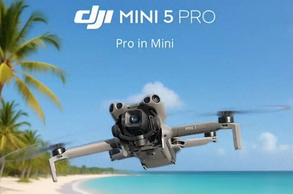 大疆DJI Mini 5 Pro無人機海報曝光，9月16日發售