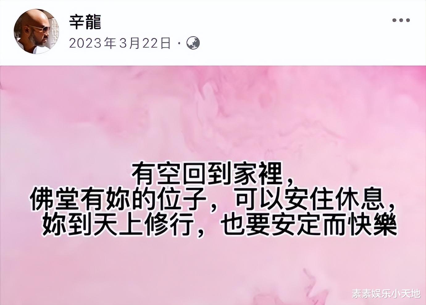 刘真离世5周年,辛龙近况很不好,8岁女儿和他相依为命