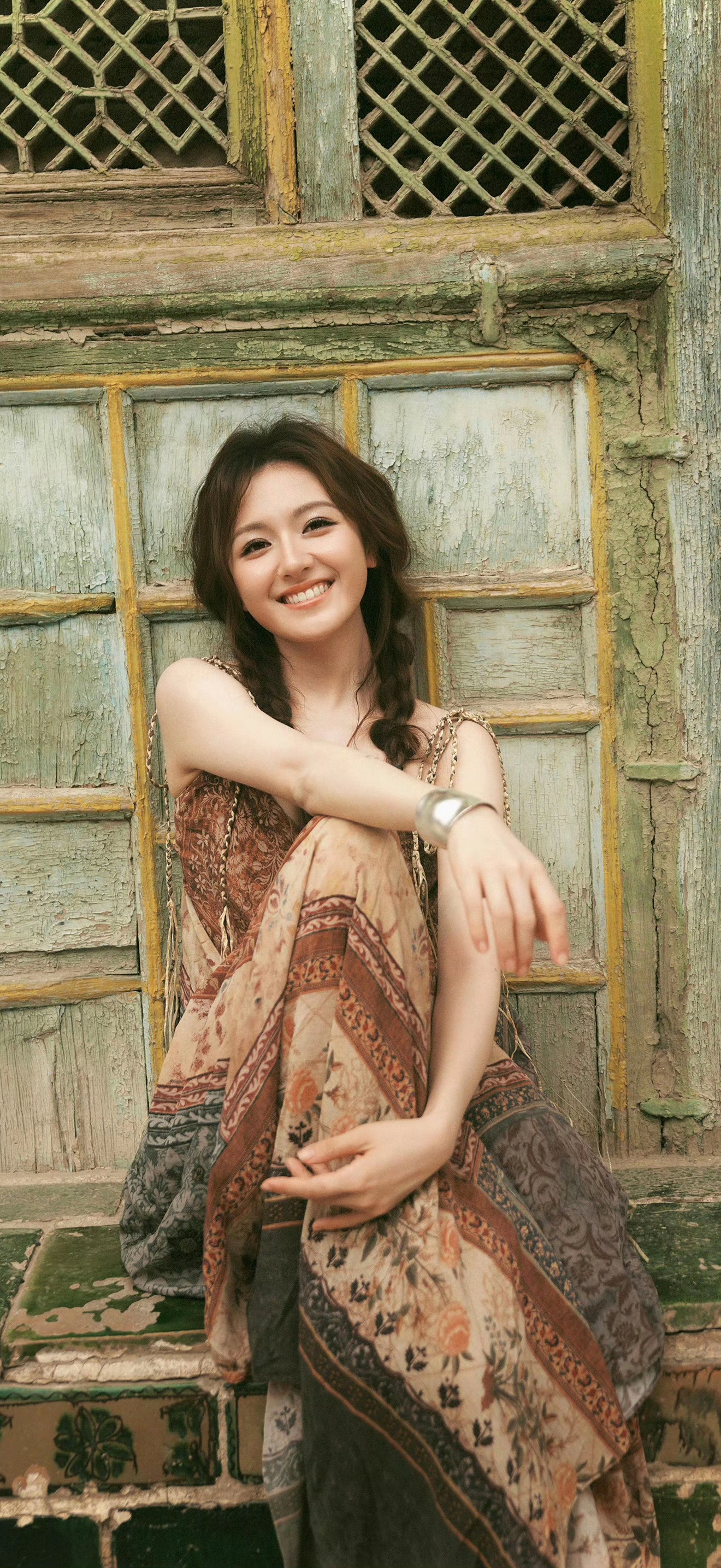 李兰迪青春随性美貌好有生命力，李兰迪壁纸