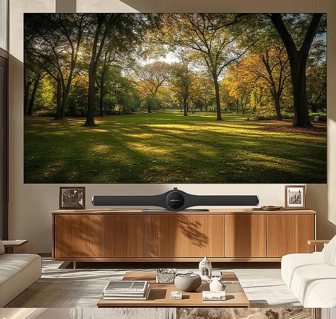 LED家庭影院巨幕能否撬动传统平板电视与家用投影的墙角?