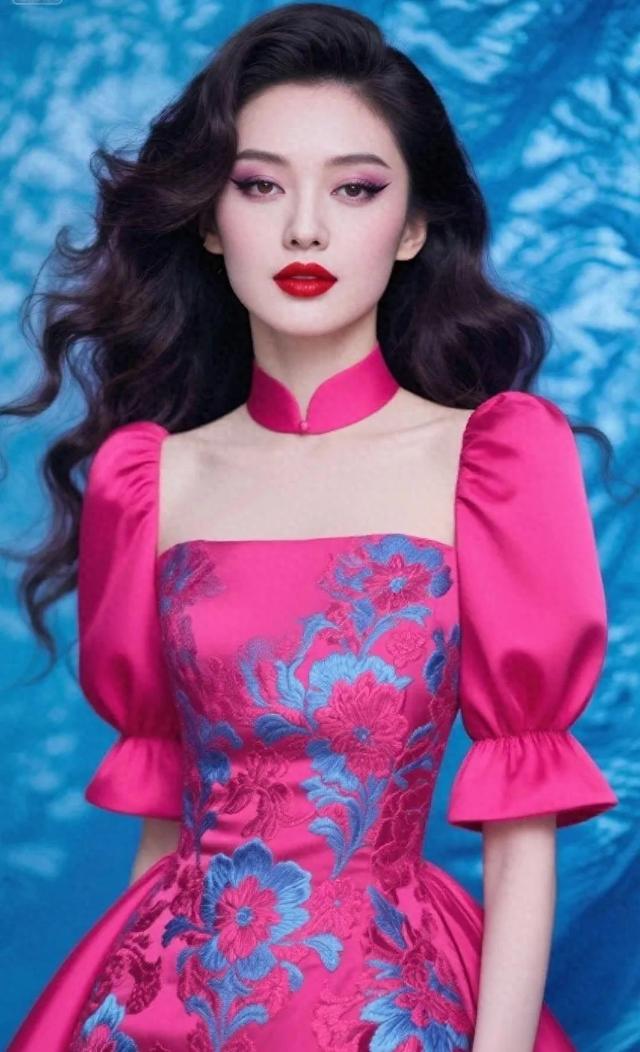 香娇玉嫩,玉颜生辉,光鲜亮丽,又飒又美,美人如诗如画,吸睛!