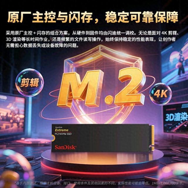 閃迪NVMe系列：極速體驗，為你的設備注入澎湃動力