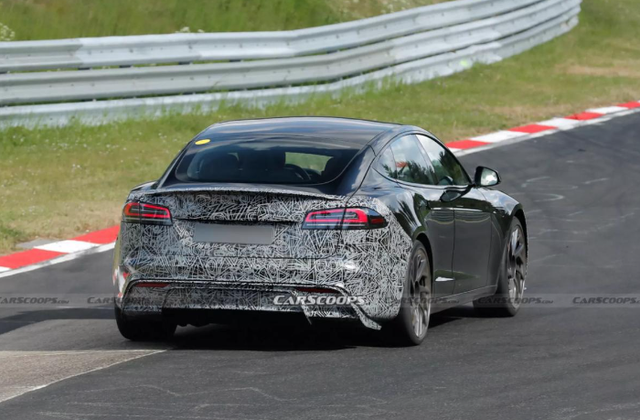 新“特斯拉Model S”曝光，细节调整+性能强化，目标直指SU7 Ultra
