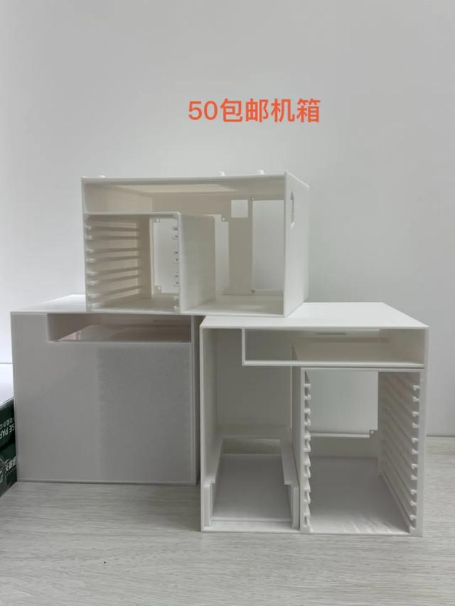 79元撿漏3.5寸6盤位NAS機箱，3D打印設計，NEC迷你主機絕佳搭配！