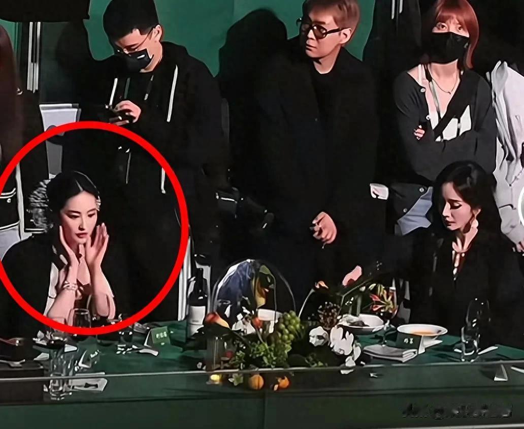 刘亦菲与杨幂同框小动作颇多？网友：杨幂气定神闲资本气质赢麻了