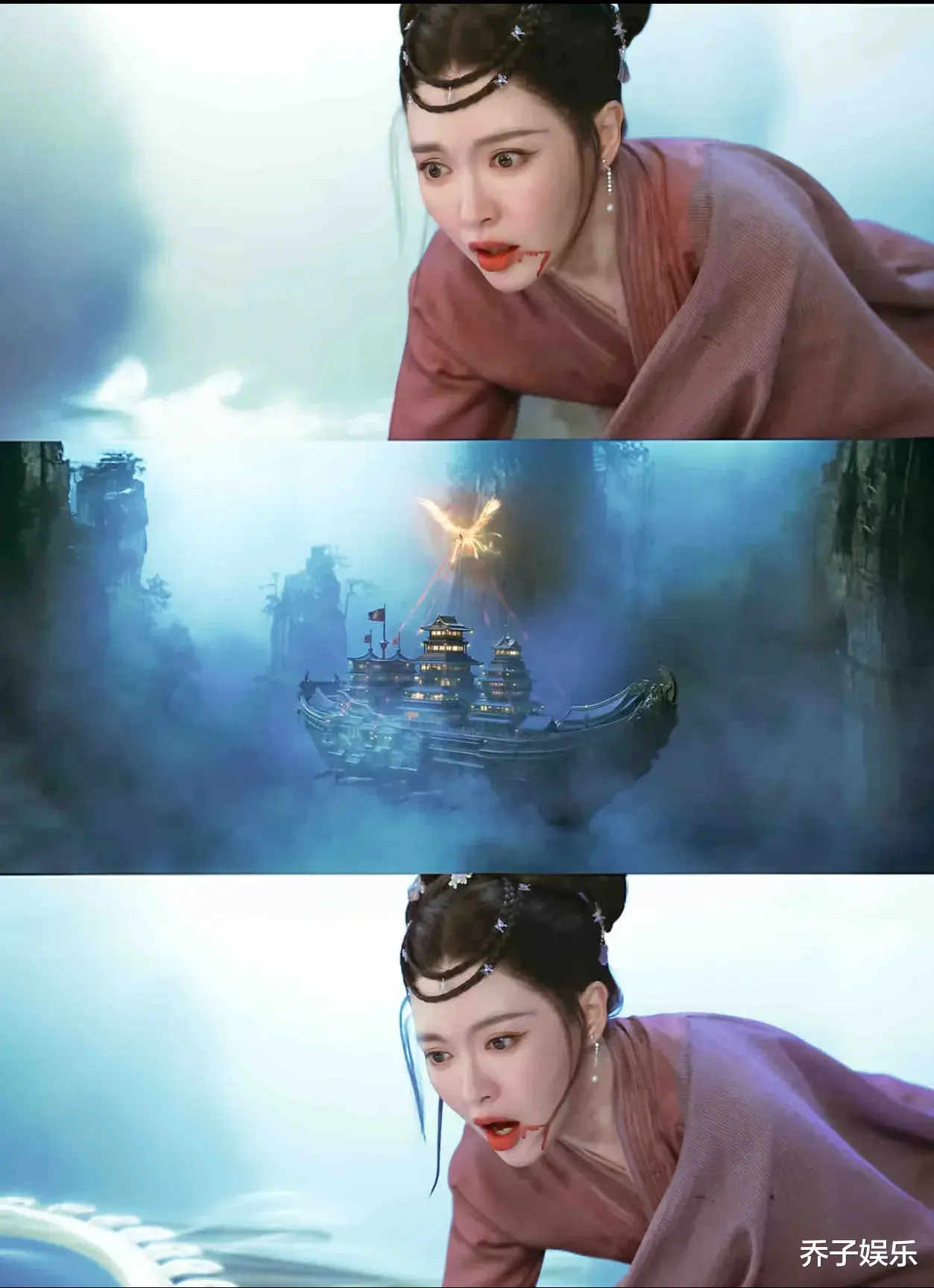 念无双：这是唐嫣假吃被“现场处刑”了吗，相比较赵丽颖太敷衍了