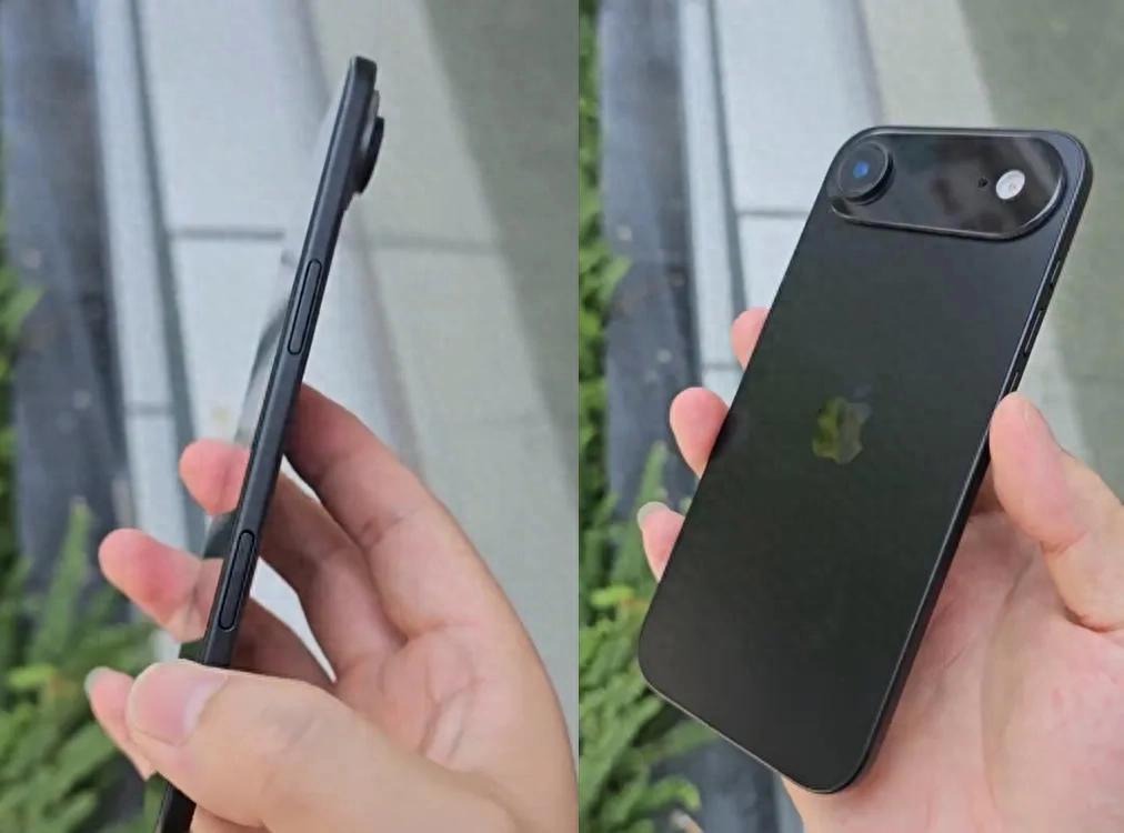 iPhone 17 Air 真機上手，新外觀徹底曝光