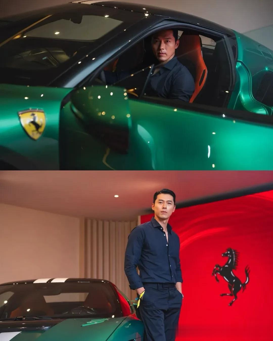 43岁玄彬现身F1赛车,依然是法拉利!