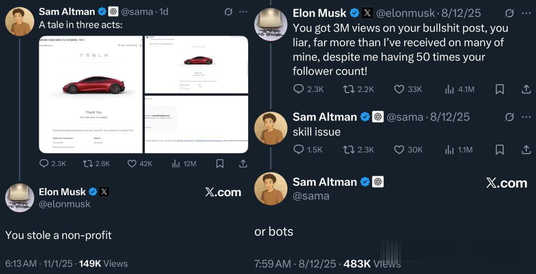 硅谷甄嬛傳爆更，馬斯克轉發！Ilya動手那一夜，誰捅了奧特曼一刀