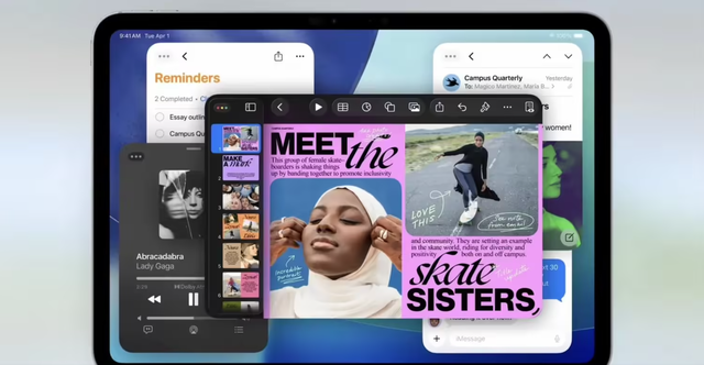 看完苹果的WWDC25,我默默把方便面上的iPad拿了下来