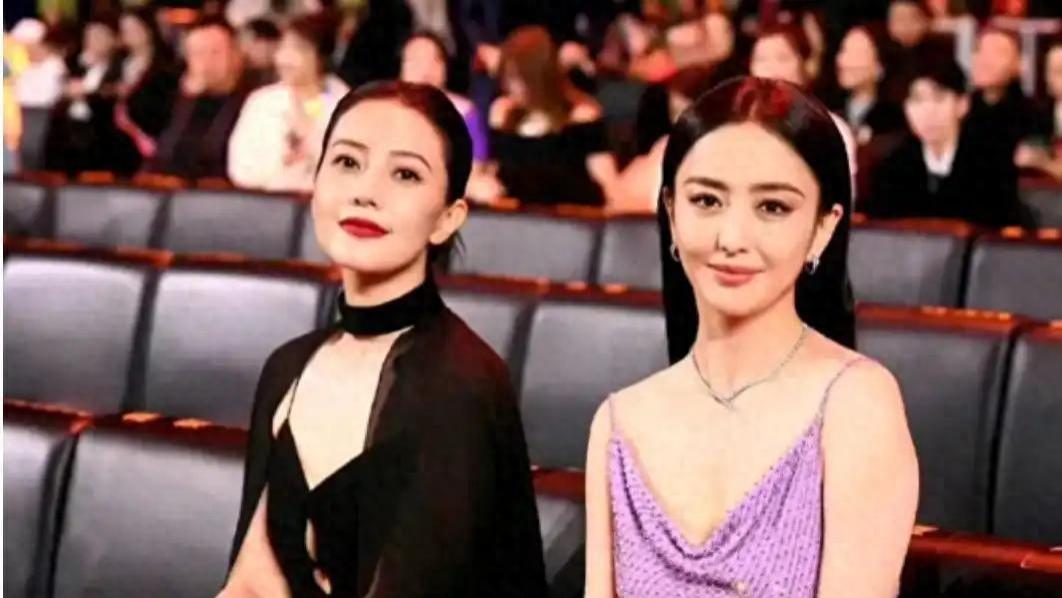 当45岁高圆圆和41岁佟丽娅在一起，终于见识了气质美最高级形式