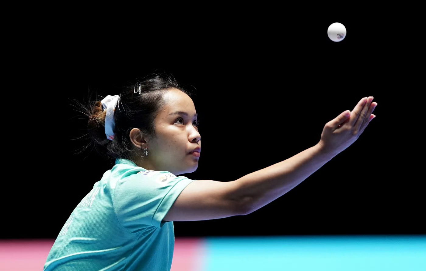 10月13日亚锦赛:王曼昱首秀3-0横扫泰国一姐，孙颖莎再次担任一单