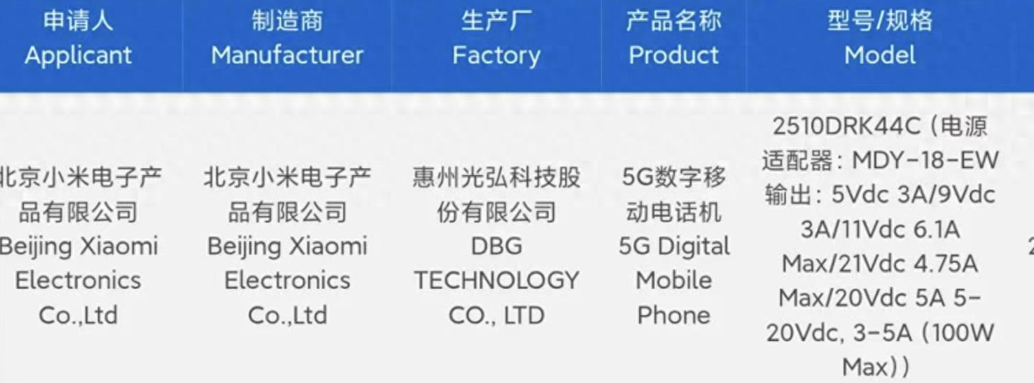 小米 REDMI K90 系列入网:标配 100W 快充