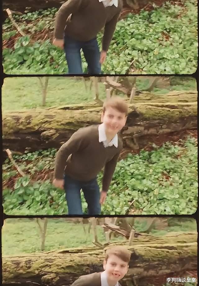 路易王子，在一段罕见的视频中，发表了可爱的六个字“声明”