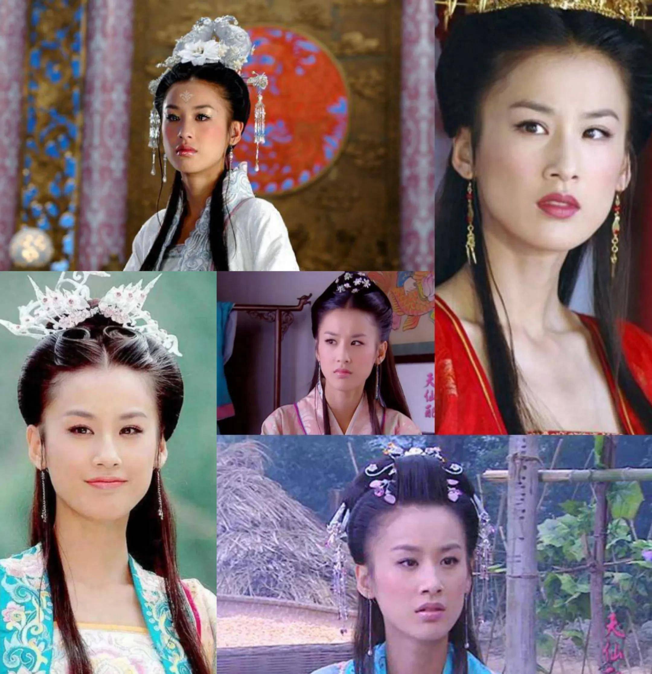 黄圣依初代白月光的含金量藏不住了，四大经典角色美得窒息，DNA动了