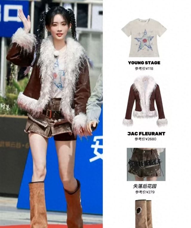 孟子义宋雨琦《奔跑吧13》首期录制，粉红芭比装和辣妹装都好美