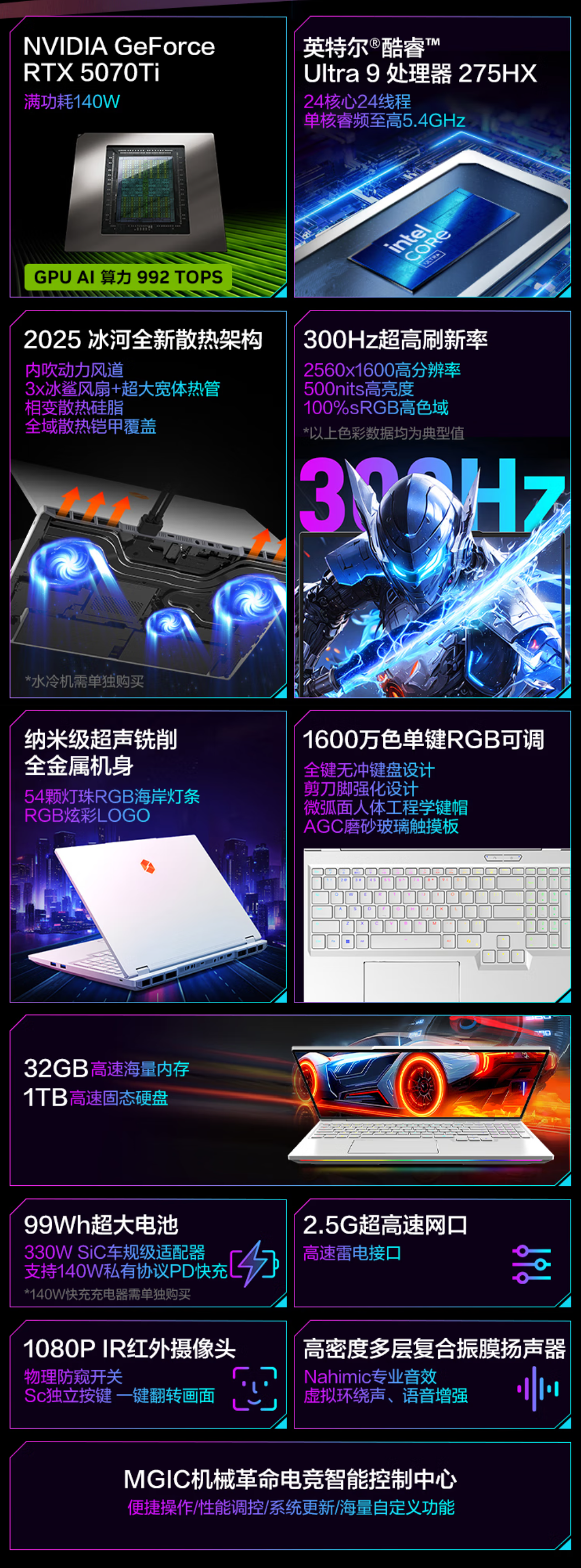 耀世16 Ultra喜提RTX5070Ti 國(guó)補(bǔ)價(jià)9999元更超值