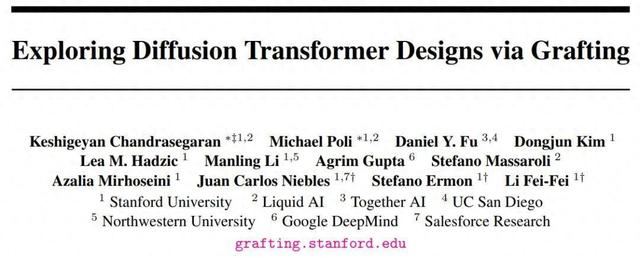 李飞飞团队DiT设计新思路：不重训直接「嫁接」，质量还提高了